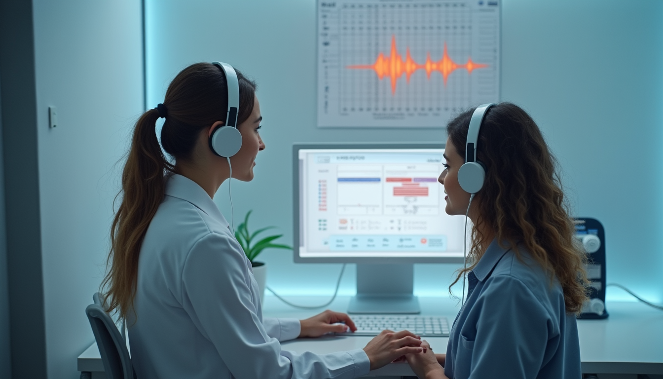 Audiometry Test Procedures with the help of audiologists