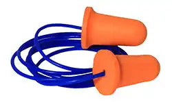 orange color ear plug for hearing loss